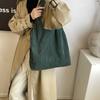 Fashion Velvet Large-capacity Bucket Bag 2025 Popular New Fashion Shoulder Underarm Bag Trendy Texture Women's Bag