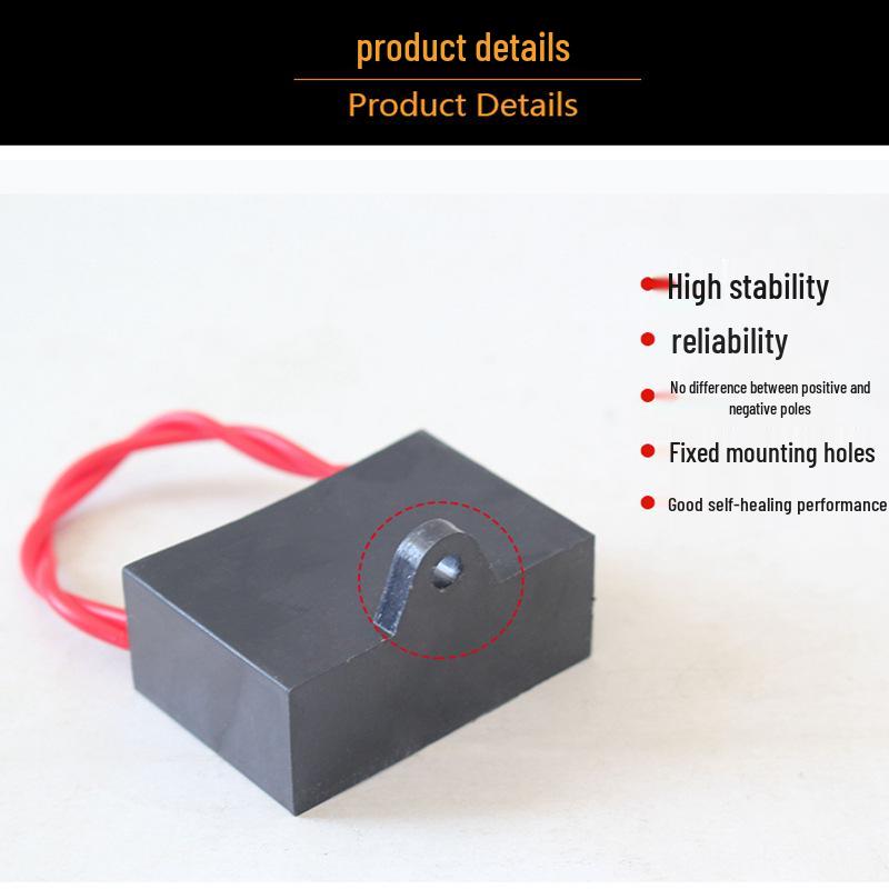 Free Shipping CBB61 Electric Fan Capacitor 0.8-6uF for Ceiling, Floor, and Industrial Fans