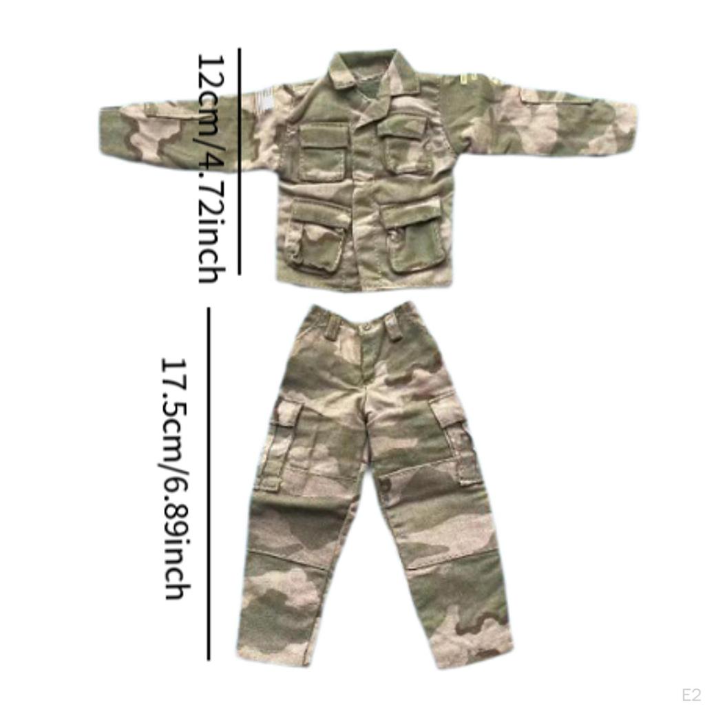 1/6 Scale Male Figures Suit, Miniature Doll Jacket and Pants Outfit, for 12'' inch