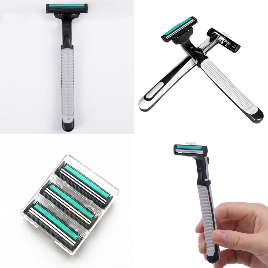 Portable Double-layer Shaver Manual Razor For Men