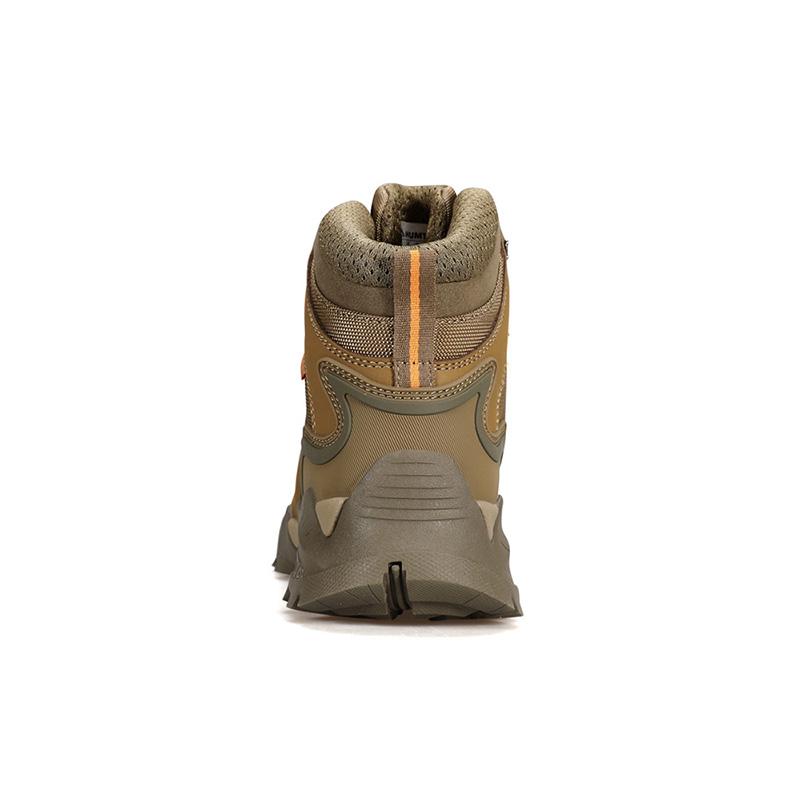 HUMTTO Waterproof Boots Men Non-Slip Outdoor Hiking Shoes for Mens Climbing Trekking Sneakers Leather Safety Ankle Boots