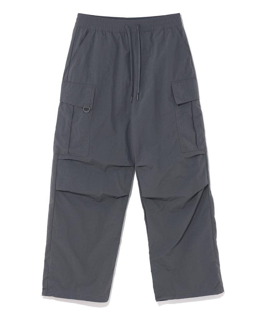 RAYFIKERS Nylon D-Ring Cargo Parachute Pants Mq2Pu365_Charcoal