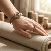 Elegant Adjustable Cuff Bracelet Metal Finger Ring Gift Sewing Machine Bracelet  Special Occasion