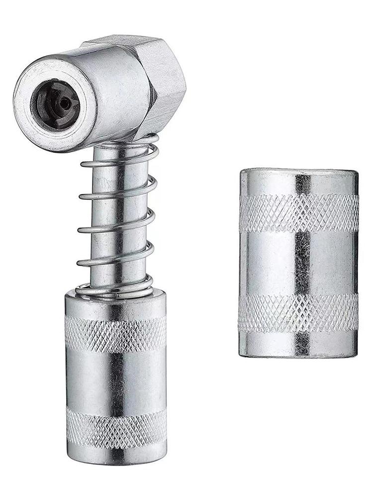 Professional Grease Coupler Fitting Tool 90 Degree Coupler Grease Fitting Tool Grease Nozzle Tool Lubrication Tool Accessories