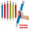 18/34/39CM Big Pencil Wooden Large Wood Pencil Fun Gift Stationery Pencil  School Office