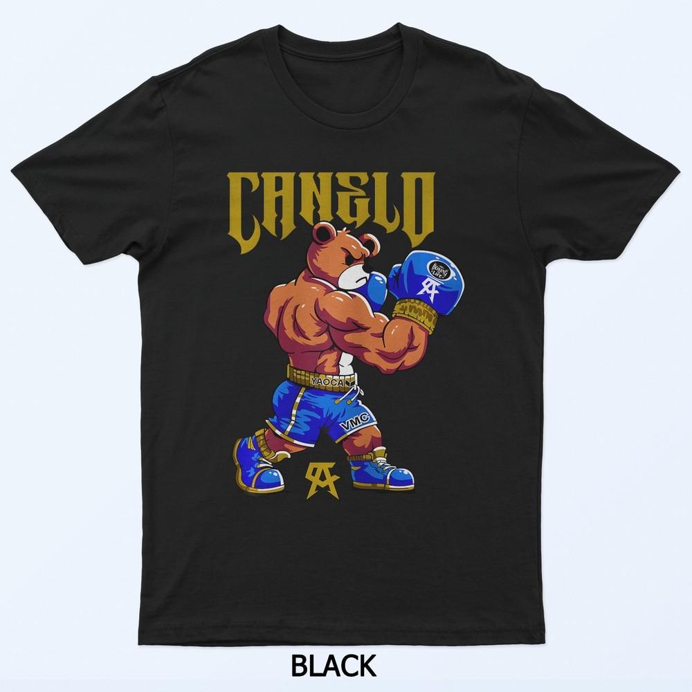 Alvarez Mexicano Boxing Bear Mexican Pride Patriotic Retro T-Shirt