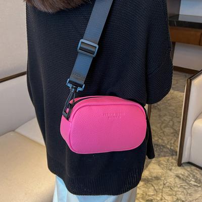 Mobile Phone Bag for Women  New Texture Soft Leather Crossbody Square Bag Casual Versatile Wide Shoulder Strap Shoulder Bags