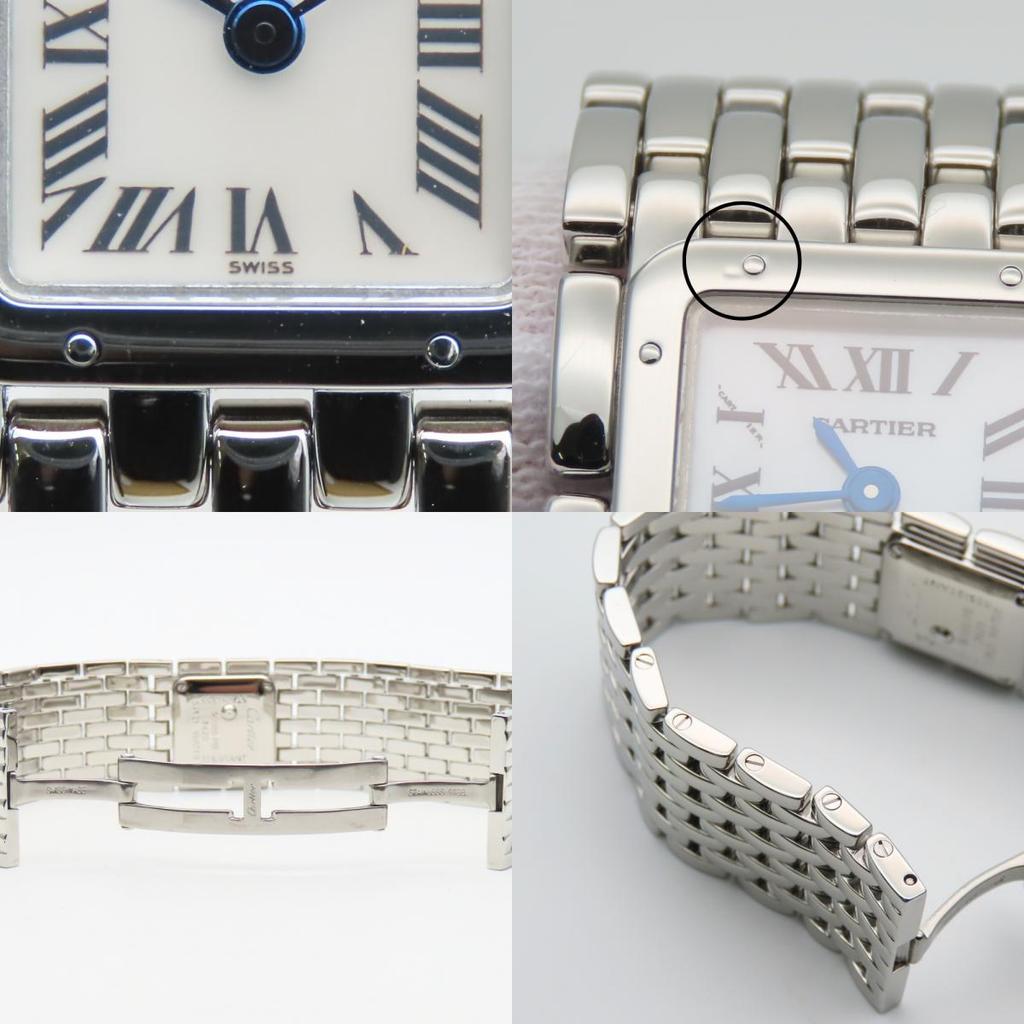 Used CARTIER Watches Ryuban 2420 Stainless Steel Silver Shell dial