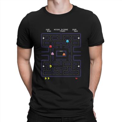 T-shirts pour Hommes Coton T-shirt Vintage Col Rond T-shirt Manches Courtes Vêtements Imprimés