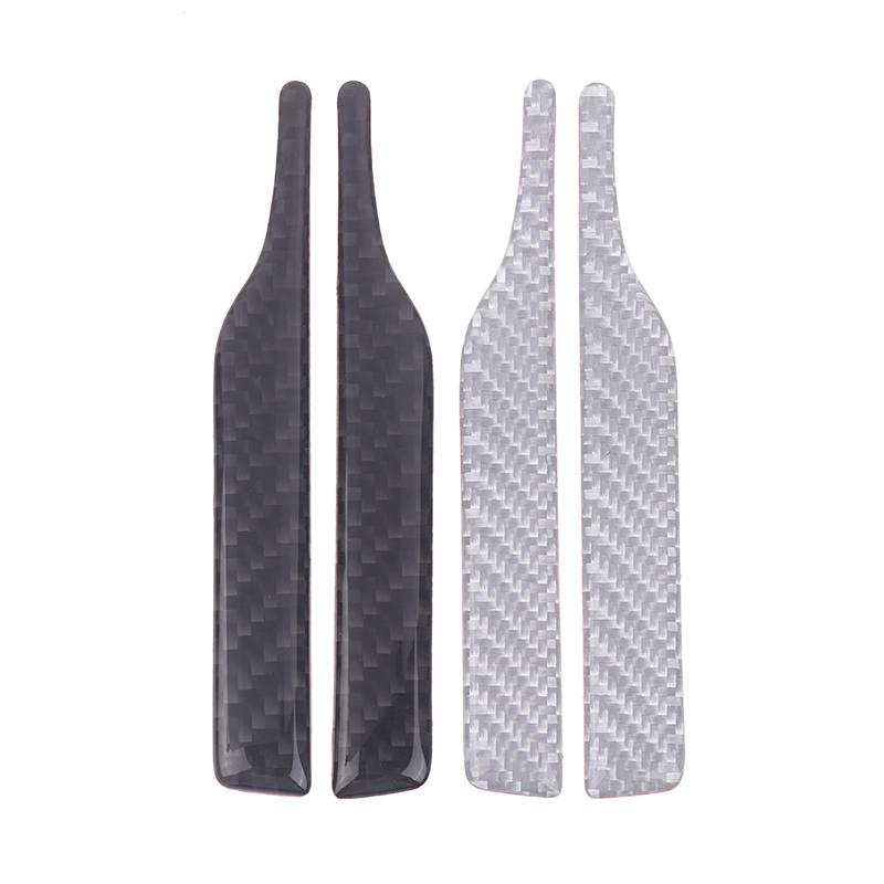 2Pcs Rearview Mirror Anti-collision Strip Anti-scratch Strip Car Decoration Reflective Sticker Auto Parts
