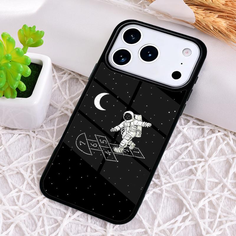 Aesthetic Space Stars Planet Coque Phone Case for iPhone 17 Air 16 15 11 12 14 13 Pro Max Shockproof Cover