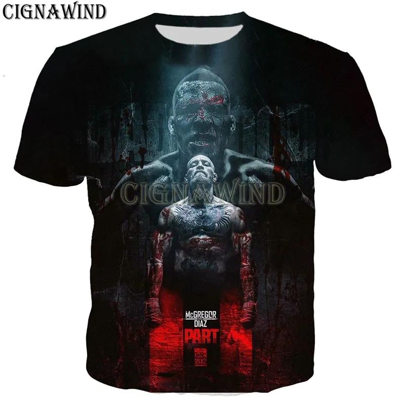 New Arrival Khabib Nurmagomedov/conor Mcgregor T Shirt Men/women 3D Print T-shirts Harajuku Style Tshirt Streetwear Tops
