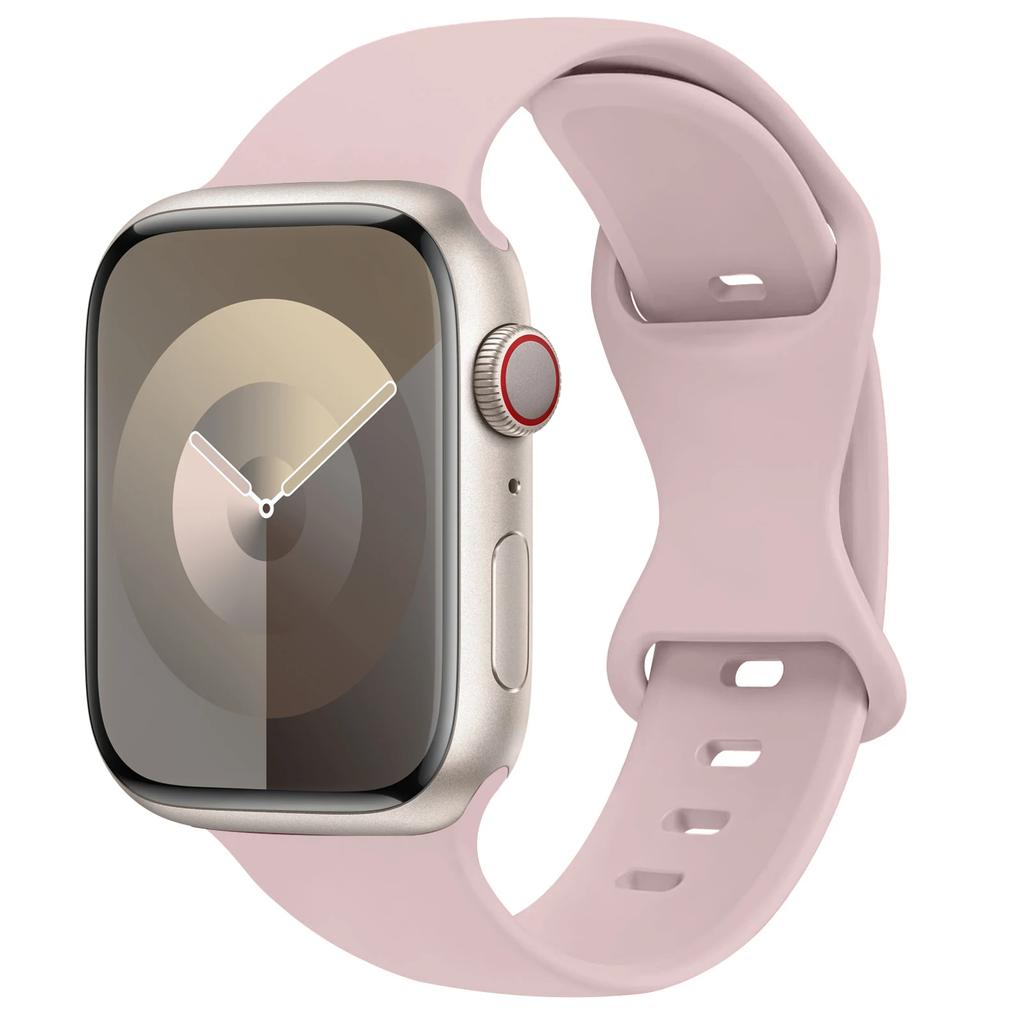 Silikonarmband für Apple Watch Band 45mm 44mm 41mm 40mm 42mm 46mm ultra 49mm Sportarmband correa series 11 7 8 9 10 4 3 5 6 se