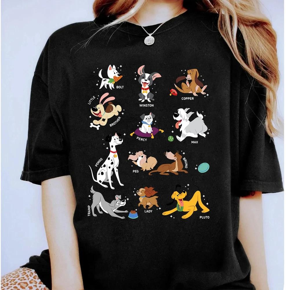 Pets Movie Dogs Group Jumble TShirt S