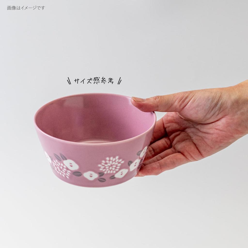 Minoru Pottery [PLANTAREE - Camellia] 130-Pack Bowl, Purple