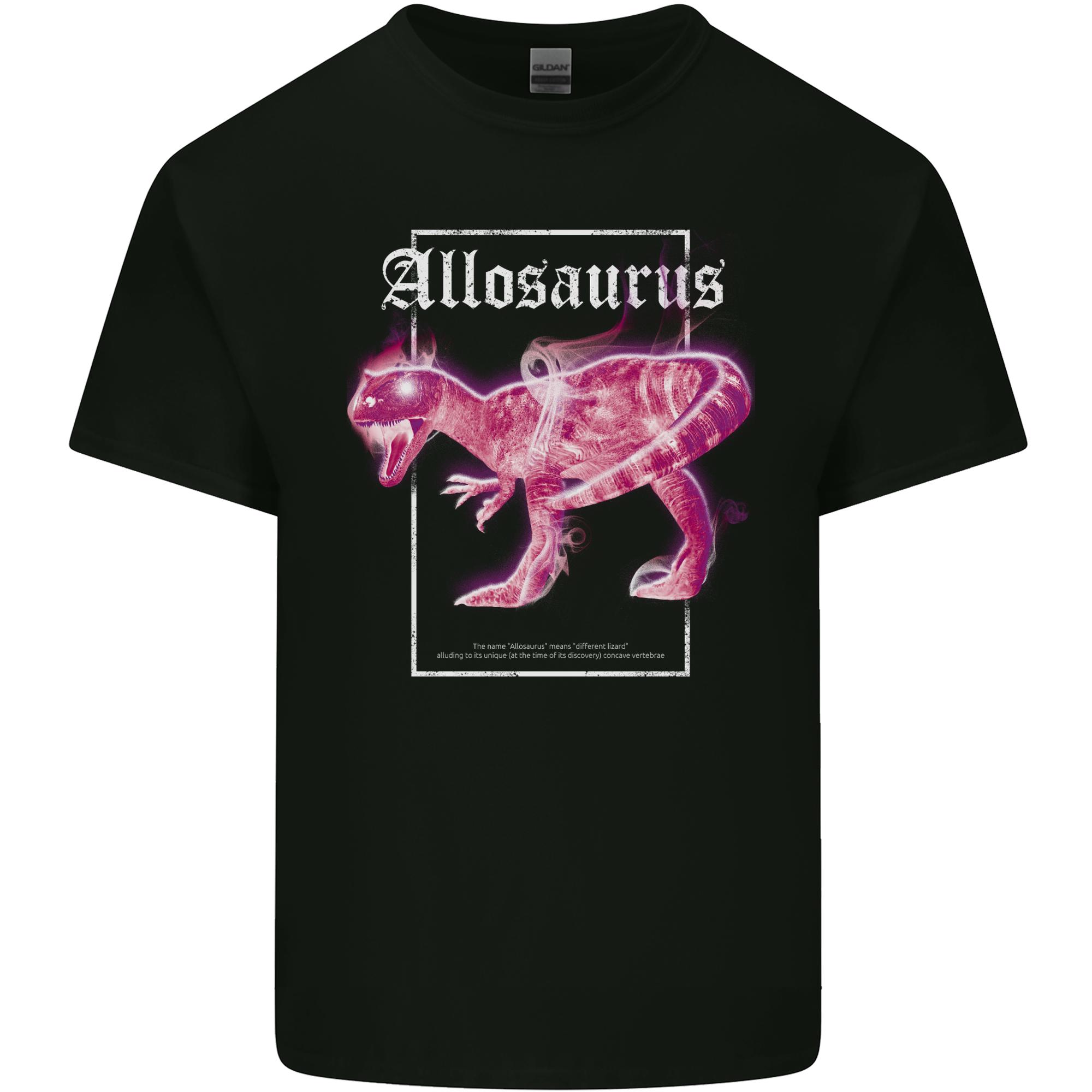 Allosaurus Dinosaur Unisexs Light Cotton TShirt S