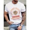 European Sizes Men'S Trendy Short-Sleeved T-Shirt In a Retro Halloween Design, Perfect for Spring And Summer