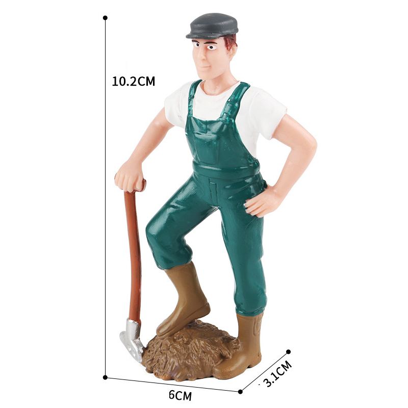 Model Doll Professional Toys Simulate Farm Pasture Decoration Plastic Material