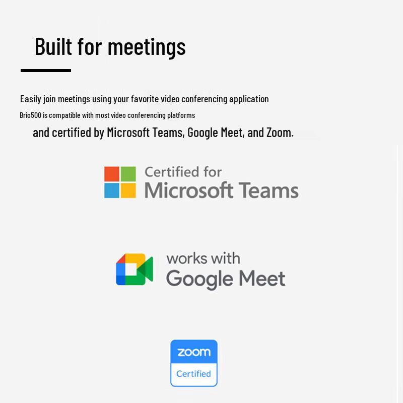 Logitech Brio 500 Full HD Webcam