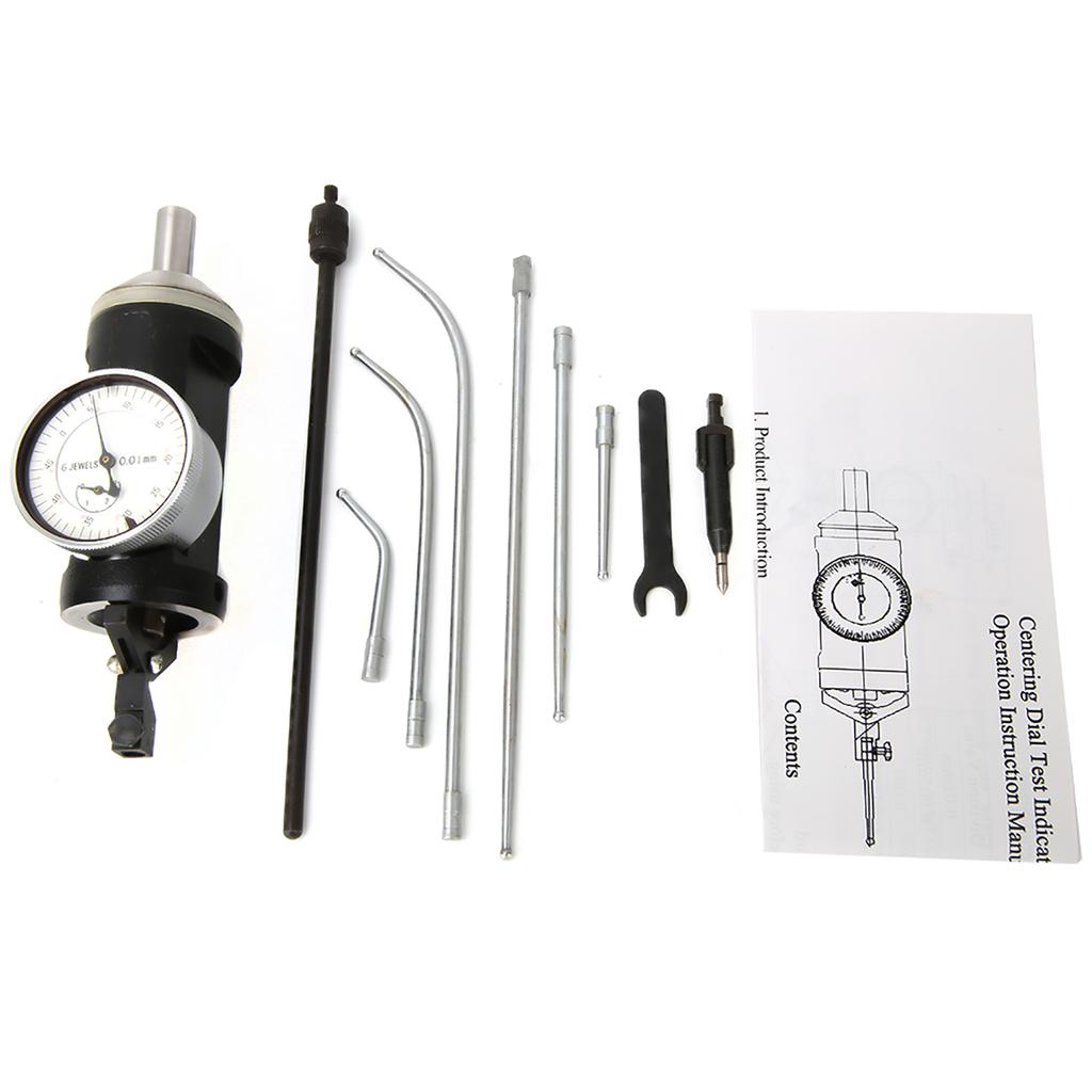 Positionering Measurement Tool 0 3mm Centering Indicator 0.01mm Centering Test Dial Gauge