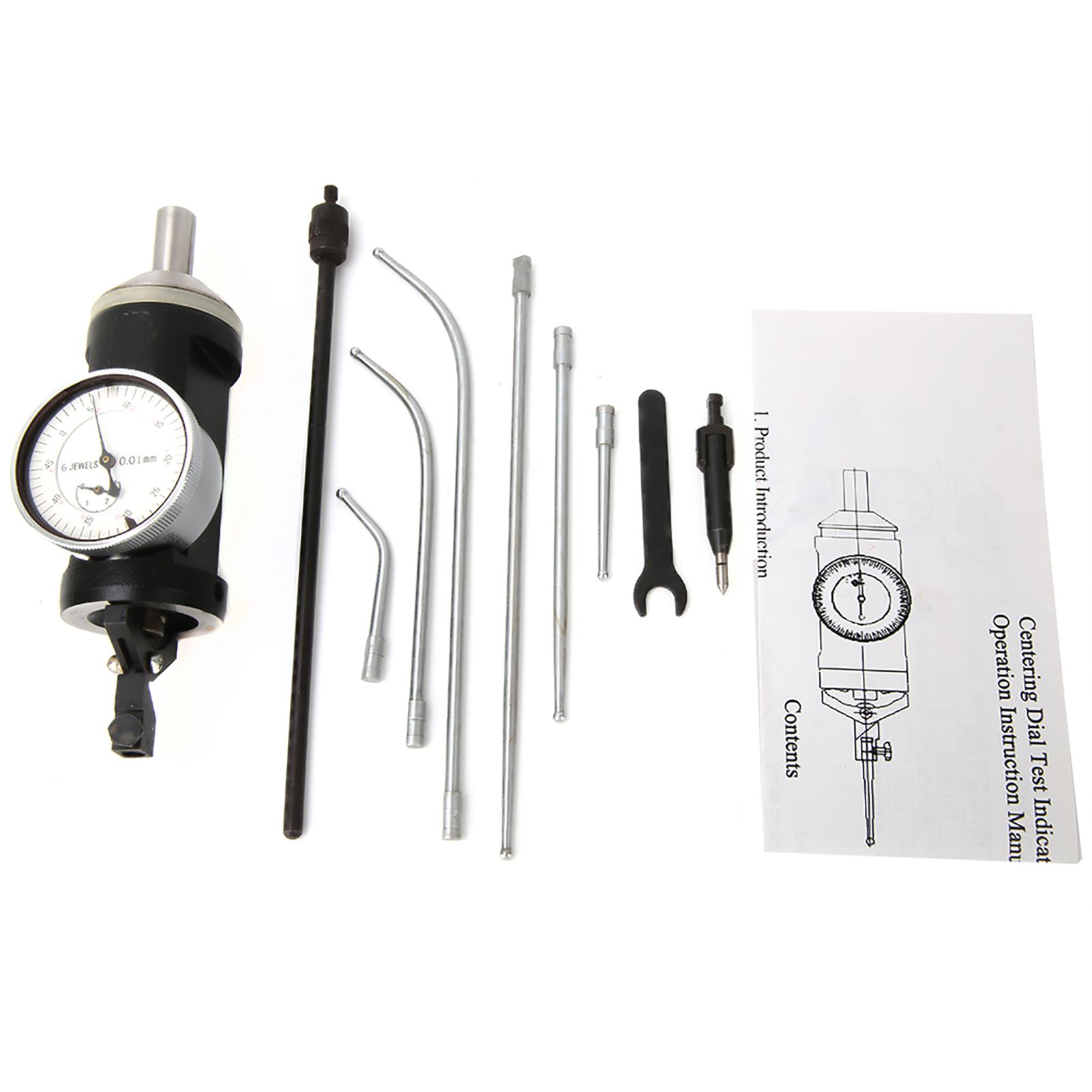 

Positionering Measurement Tool 0 3mm Centering Indicator 0.01mm Centering Test Dial Gauge