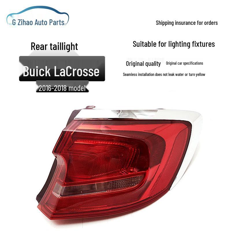 Compatible with 2016-2018 Buick LaCrosse: Rear Taillight, Rear Headlight, Turn Signal Light, Reversing Light, Brake Light.