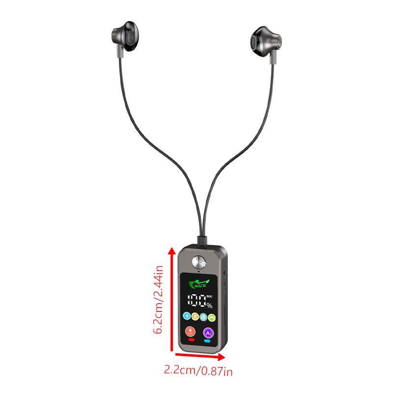 Clip On Bluetooth 5.4 Wireless Gaming Earphones Tf Card K Song Monitor Mode In Ear Earphones For Sports Driving Live Broadcast