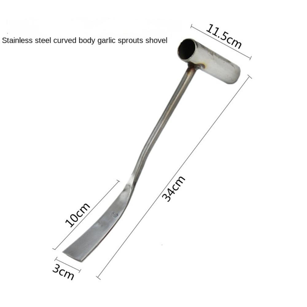 

Stainless Steel Stainless Steel Hand Shovel Durable Garden Shovel for Planting Grow Flowers Grass Shovel Rust Resistant