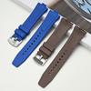 For Citizen NJ0150 NJ0151 NJ0158 Watch Fluororubber Strap FKM High Quality Watchband Men's Bracelet Quick Release Bar Wristband