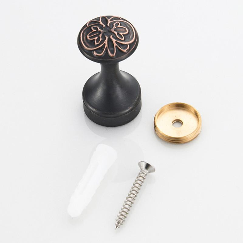 1Pc Brass Bathroom Robe Vintage Hooks Wall Hook Clothes Hanger  Towel Hooks Gancho Bathroom Accessories