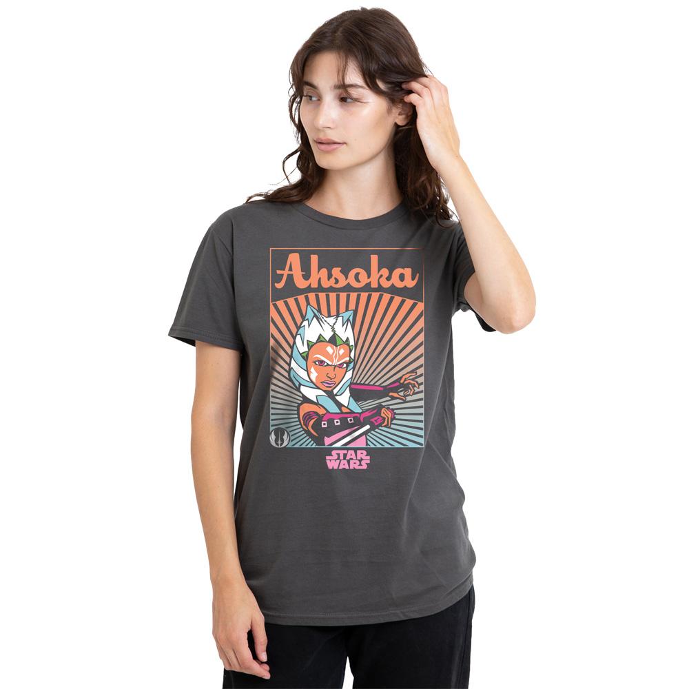 Star Wars Womens/Ladies Ahsoka Rays T-Shirt