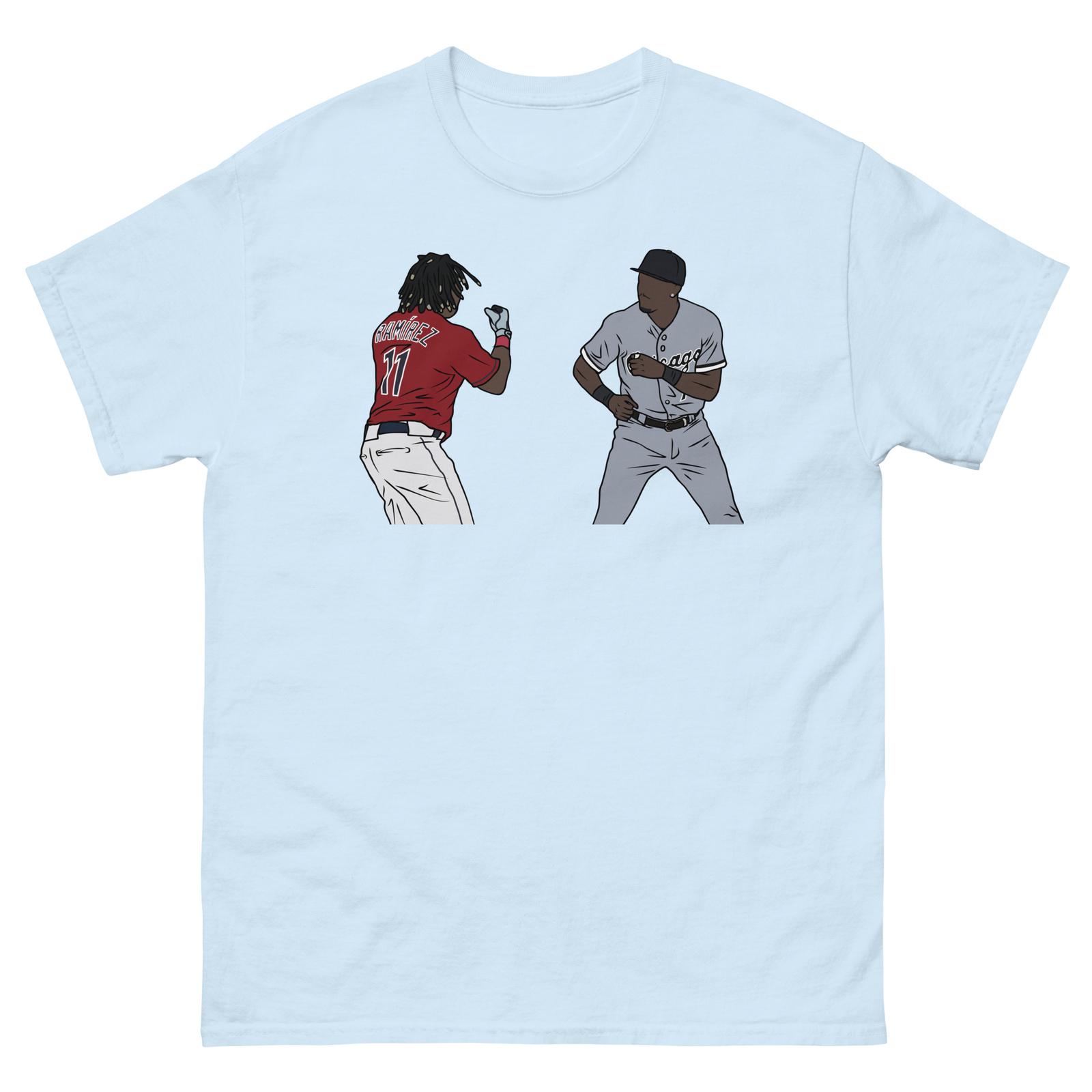 Jose Ramirez and Tim Anderson Fight T-shirt M