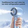 Handheld Small Fan Bladeless Spray Refrigeration Small Air Conditioner Spray Cold Air Ice Compress Portable Fan Portable Portable Fan