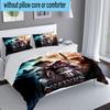 3PCS Assassin Bedding Set,Including 1pc Duvet Cover And 2pcs Pillowcases Perfect for Bedroom, Dormitory, Large size Fan Christmas gift