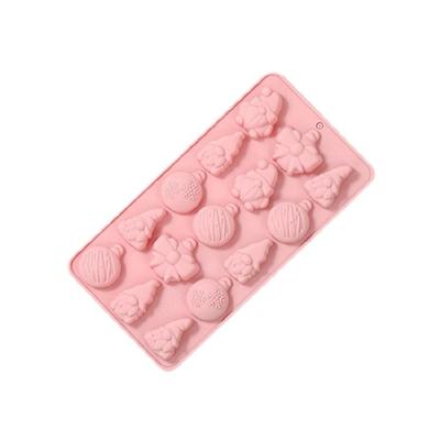 Nonstick Christmas Cookie Molds Silicone Easy Releases Mould For Santa Tree Chocolate Making And Holiday Party Dessert