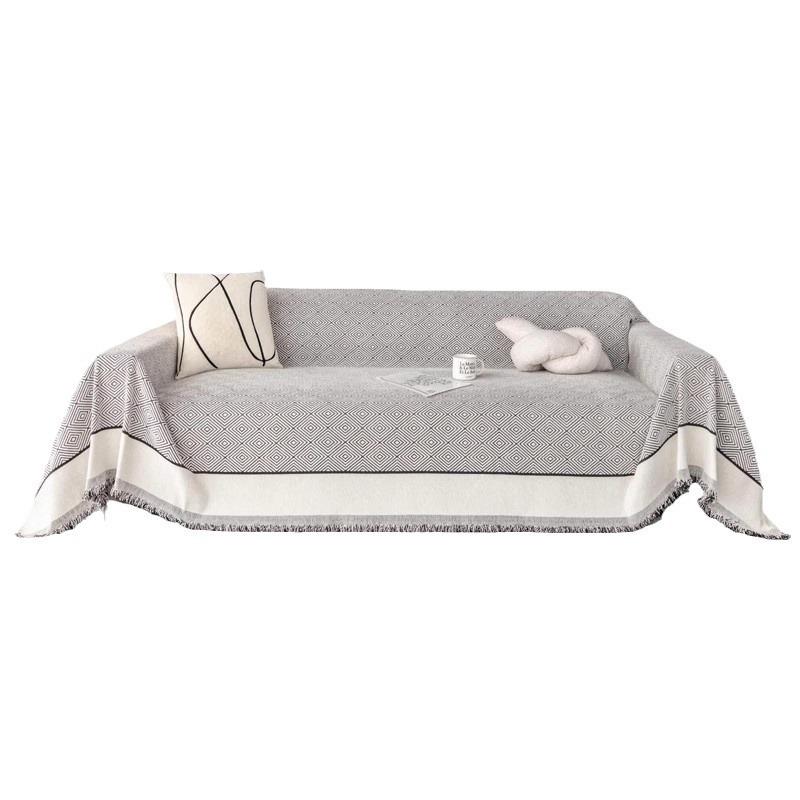 Prosop de canapea din șenilă Patru sezoane Husă de canapea all-inclusive Husă de praf Canapea de living O piesă Pânză de acoperire mare