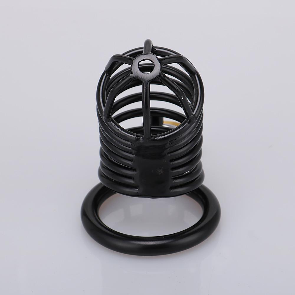 BDSM Bondagte Sex Toy Metal Male Chastity Device, Lockable Cock Cage for Ejacution Delays