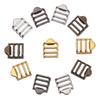 Girls Toys 4 Colors Tri-glide Buckle Doll Bags Accessories Pattern Belt Buttons Diy Dolls Buckles