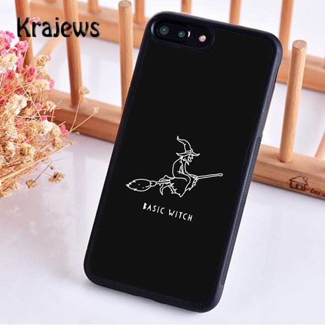 Krajews Witch Witchcraft Phone Case Cover For iPhone 17 Air 16 15 14 Plus 11 12 13 Pro Max Coque