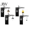Literary Space Lighting Ghost Bookshelf Light, Decorative Retro Lantern for Library Decor, Warm LED Light Reading Lamp Book Lovers, Gothic Fantasy