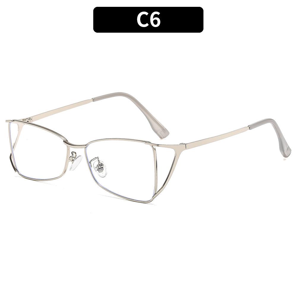 Designer Eye Sunglasses Fashion Narrow Metal Frame Sun Glasses 100% Uv Protection For Women Men