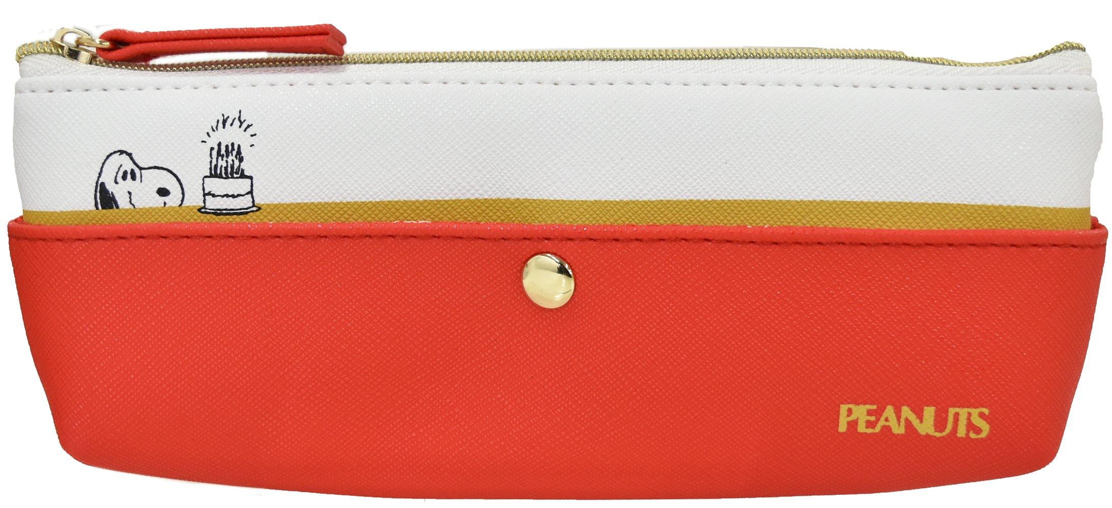 

Пенал Delfino с двойным карманом PEANUTS Snoopy P-13051