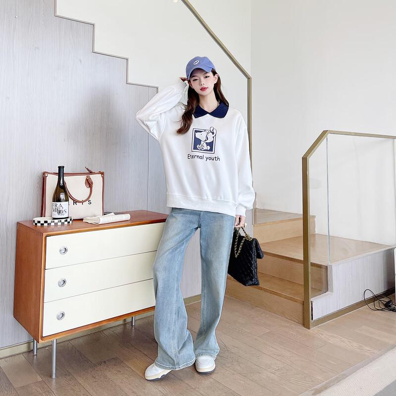 

IMAGINEX Women s Fashion Long-Sleeve Sweatshirt One Size