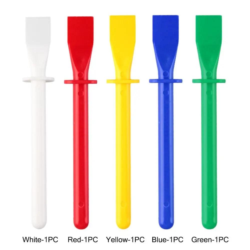 High Quality PP Leather Gluing Tool DIY Handcraft Hand Tools Glue Application Tools Adhesive Scraper Leather