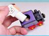 Panman Mini Train, Wooden Magnetic Assembled Toy Car, Cute Character Set, Total Length 33cm, Weight 0.35kg per Set