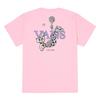 Vans Casual Soft Comfortable Skin-Friendly Short Sleeve T-Shirt Unisex Tops Pink VN000NJUEGP1