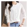 Navava NT1387 Casual Mini DoT Long Sleeve Round Neck T shirT