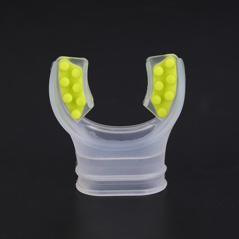 

Силиконовый одноразовый регулятор для подводного дайвинга, дыхательная трубка, трубка для погружения, регулятор рта зелёный