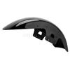Motorcycle Steel Front Fender Mudguard Cover Protector Splash Gloss Black For Harley Touring Road King Street Glide 2014-2023
