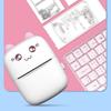 Bluetooth Thermal Printer Portable And Durable For Office Memos And Class Notes Cute Pattern